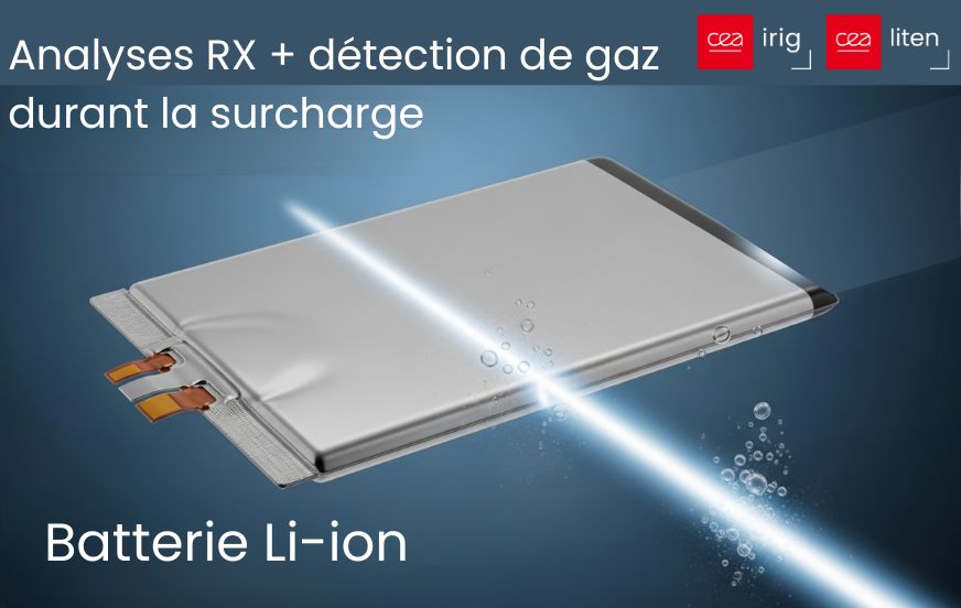 Observer en direct la dégradation d’une batterie en surcharge, c’est possible